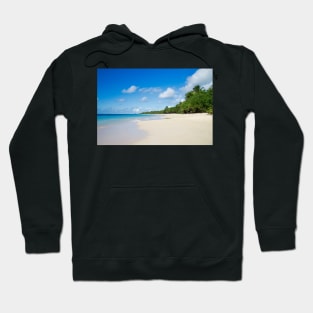 Sandy Beach of Caribbean Island Hoodie